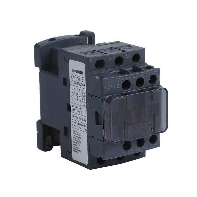 China High Quality 80A magnetic contactor Manufacturers –  Latest new type AC contactor 9A~65A – JUHONG